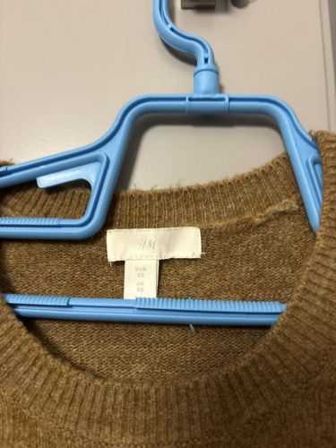 Καμέλ Πλεκτό Μπλουζάκι H&M (Extra Small)