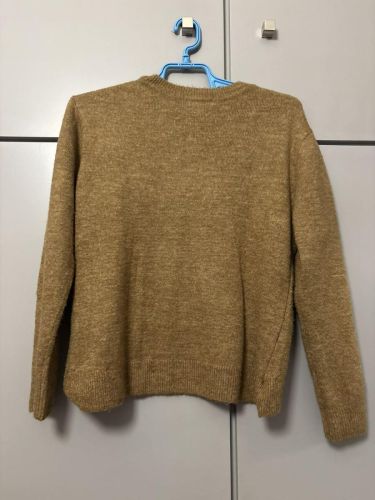 Καμέλ Πλεκτό Μπλουζάκι H&M (Extra Small)