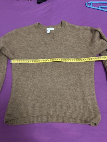 Καμέλ Πλεκτό Μπλουζάκι H&M (Extra Small)