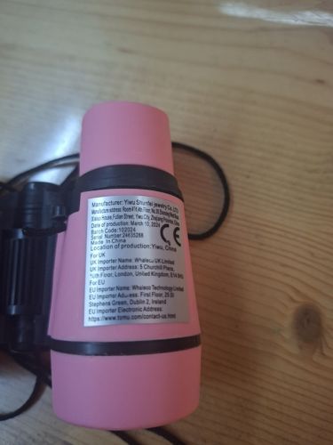 Παιδικά ροζ κιάλια ολοκαίνουργια και άθικτα 3€