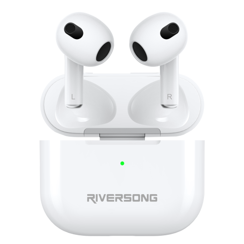 Ασύρματα Ακουστικά RIVERSONG Air Mini Lite Λευκά