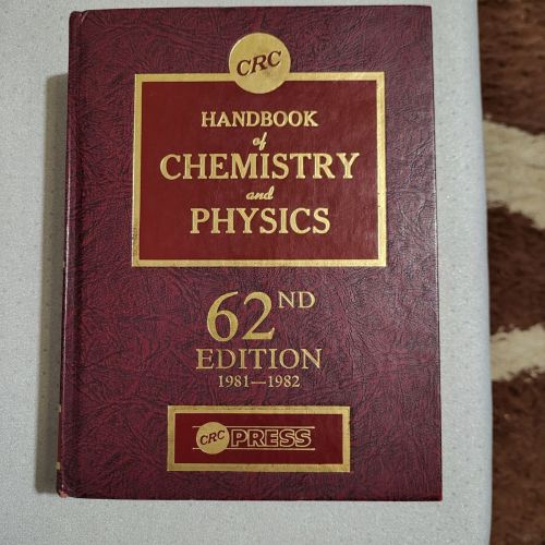 Handbook of chemistry and physics